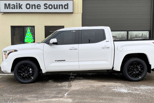 Toyota 2023 Tundra with professional window tint in North Bay
